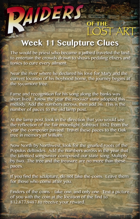 Clues Card Sculpture11